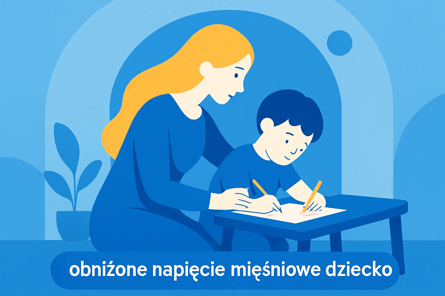 Czy niskie napięcie mięśniowe może wpływać na naukę pisania?