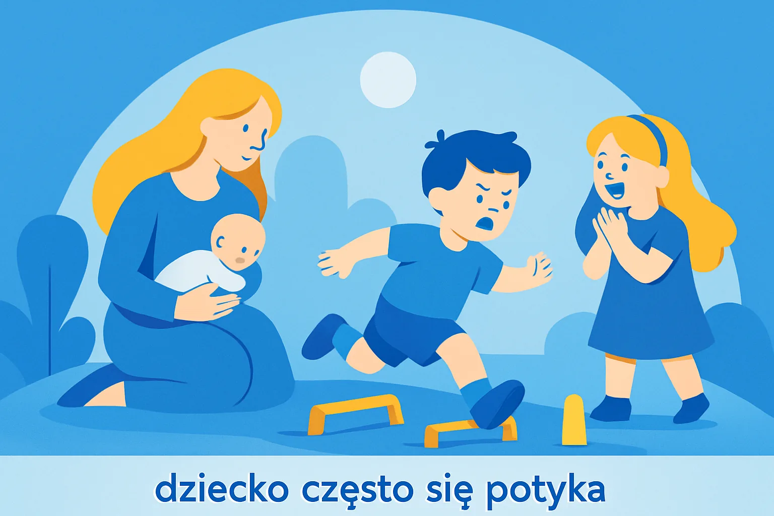Czy częste potykanie się dziecka to objaw problemów neurologicznych?
