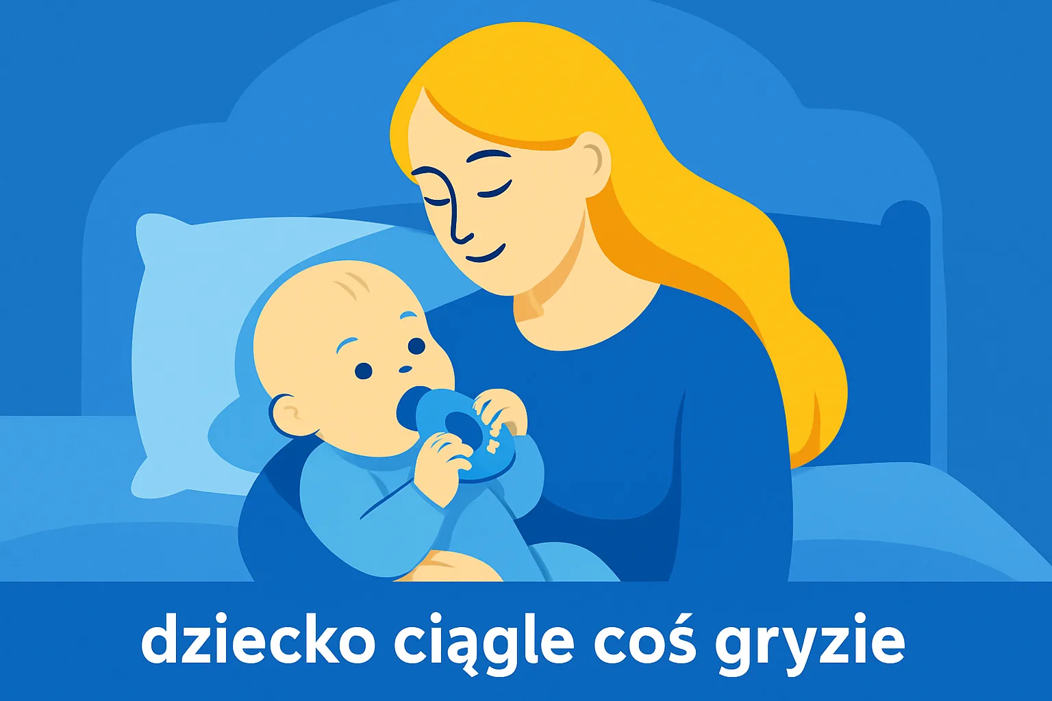 Czemu dziecko gryzie swoje rękawy?