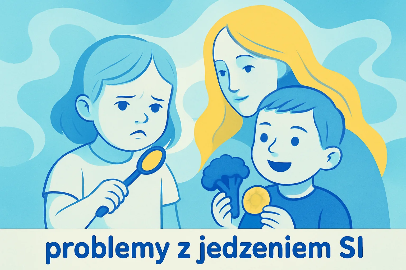 Czy trudności z jedzeniem mogą być związane z SI?