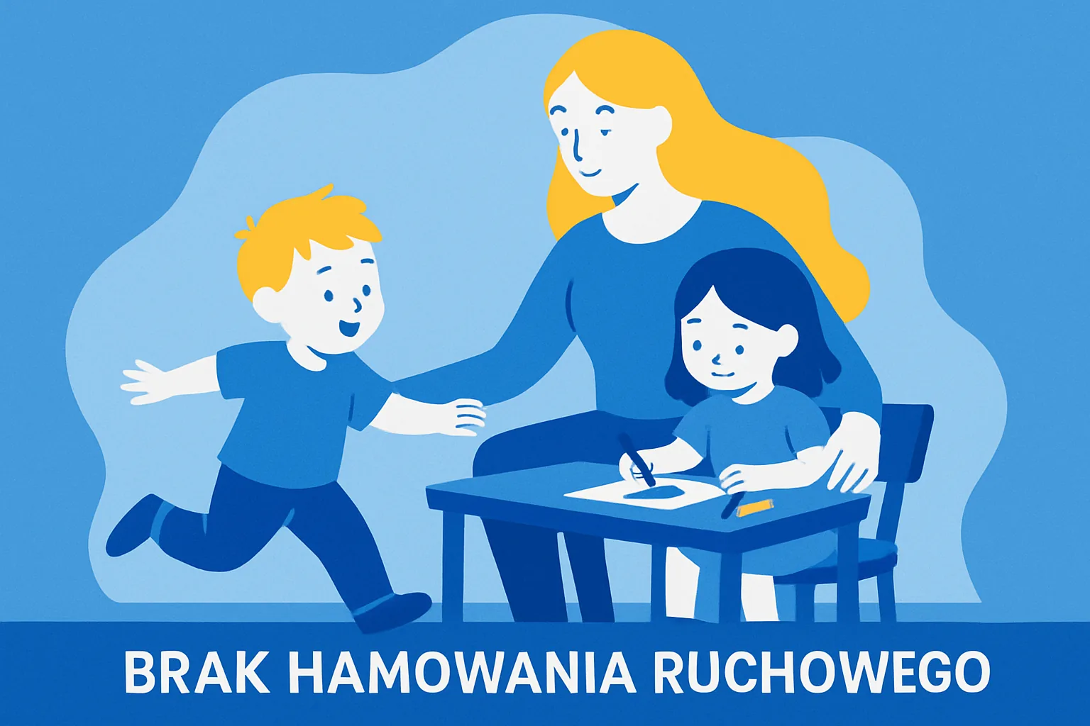 Dlaczego dziecko nie potrafi usiedzieć w miejscu?